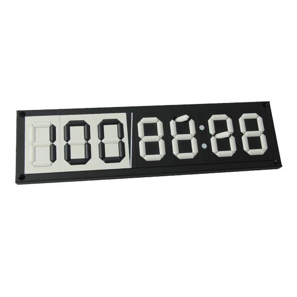 Quality White Letter Coffee Background Digital Timer Display High Definition Number Plate for sale