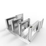 550mm Face Recognition Turnstile Servo Motor , 12V Pedestrian Security