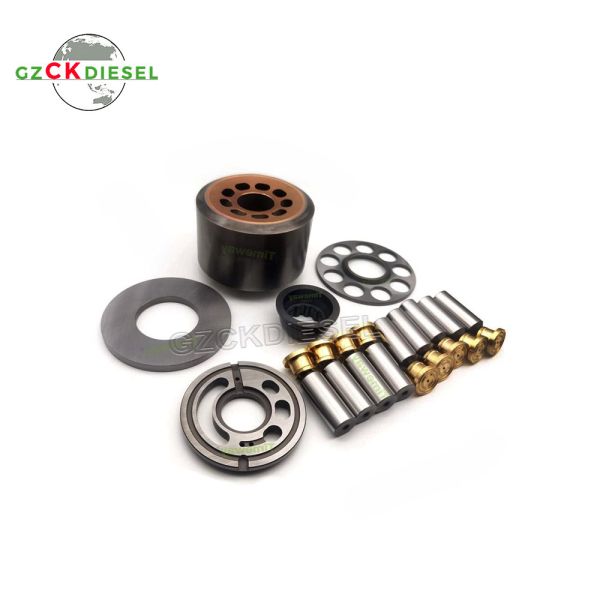 Kawasaki Hydraulic Pump Parts Cylinder Blocks Pistons Valve Plate LH For K3V63DT Pump