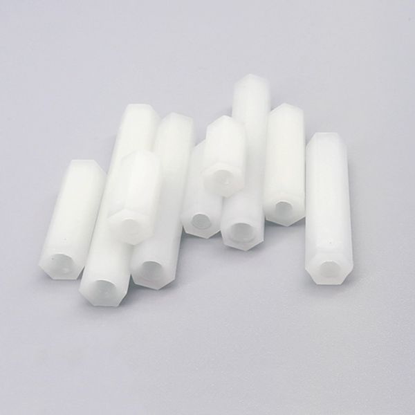 PCB Mounting Hexagon Studs with Internal Thread M2.0 Standoff Plastic Spacers in