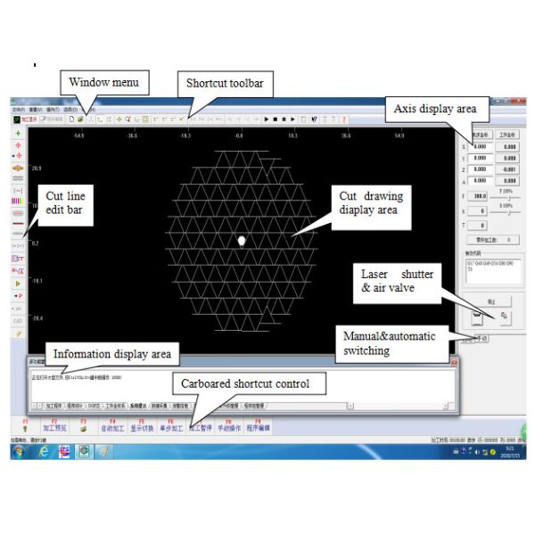 ZT-JGQG6S Fiber Laser Cutting Machine For PCD PCBN CVD Sapphire PDC Carbide Ceramics