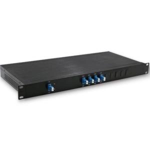 China HJY CWDM OADM Maximize Your Fiber with WDM Network 4 channels 1RU Rack Mount Simplex BIDI CWDM Mux or Demux wholesale