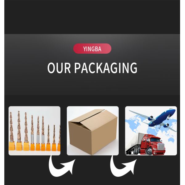 Manufacturer OEM Support Customized Carbide End Mill Standard 55HRC 2 Flutes Ball Nose Milling Cutter End Mills Good Price