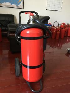 China 50kg     Trolley  dry powder   Fire Extinguisher for public on sale