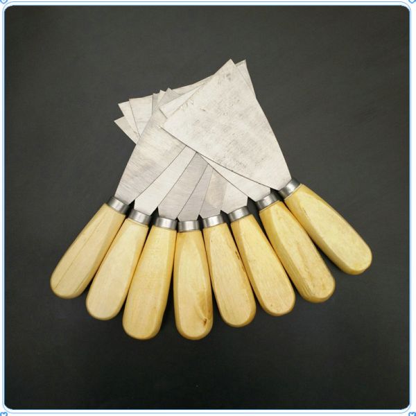DIY Grade Stainless Steel Blade Rose Wood Handle Scraper Tool for Building Decoration