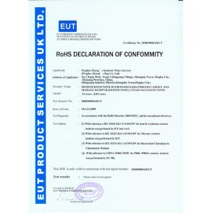 Jiaxing Minte Sanitary Ware Co., Ltd. Certifications