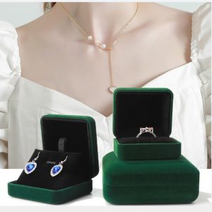 Luxury Jewelry Gift Packaging Box Set With Customizable Logo