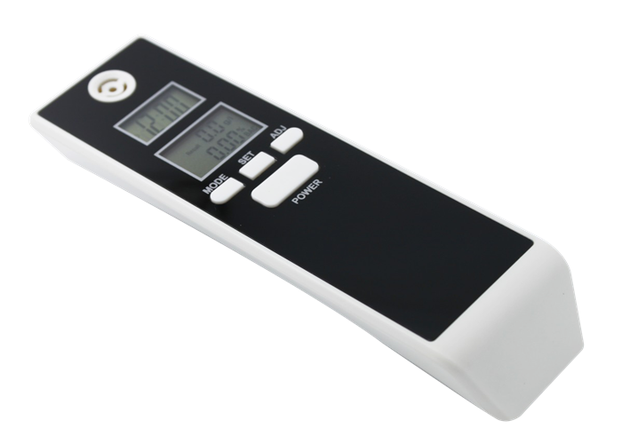 Portable Alcohol Test Machine , Digital Alcohol Checking Meter Black Color