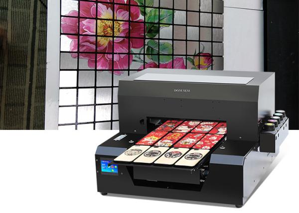 Quality A3 UV Dtg Flatbed Printer  T Shirt Ink Printer Machine 6 Colors Channels for sale
