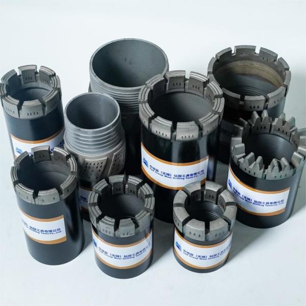 Quality ISO Taper Profile Impregnated Diamond Core Drill Bits For Wire Line Drilling for sale