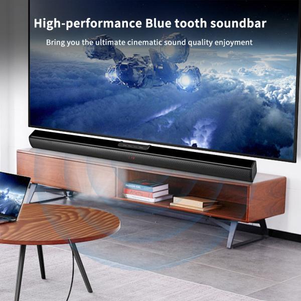 Quality 5W*4 TV Soundbar Speaker Support PC Phone Tablet Laptop MP3 MP4 DVD Player TV Box Audio for sale