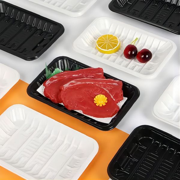 Environmental Protection, Disposable, Microwavable, Refrigerated Food Tray Fruit Plate Food Packaging Container