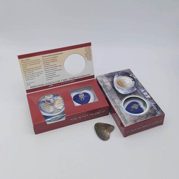 Quality Custom Color Box  Natural Love Pearl Necklace Gift Box With can Open Cage Pendant sending to Wife,Girl Friend,Mother ect for sale
