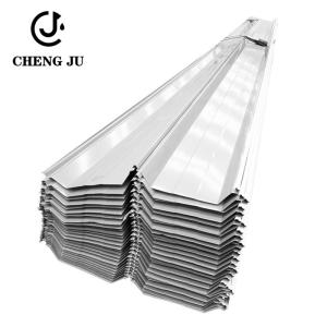 China Curved Steel Roofing Sheets White Color Coated Metal Galvanized Corrugated Steel Roof Tile Sheet wholesale