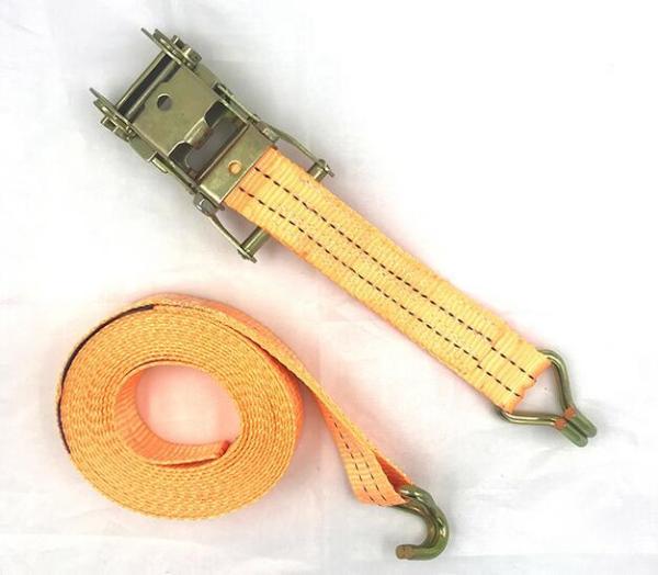 Quality Customized Length Heavy Duty Cam Buckle Lashing Straps , Car Lashing Straps for sale