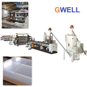 China HIPS Thick Sheet Making Machine HIPS Board Extrusion Line For Use Refrigerator Quality After-sales Service on sale