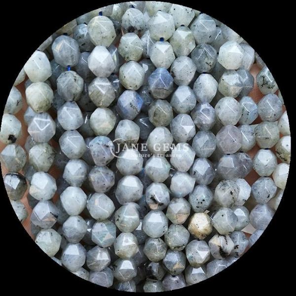 Elegant Faceted Natural Gemstone Beads Fluorite Lapis Lazuli Loose Strands for Jewelry Making