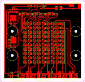 High Frequency PCB for LED Driver PCB with Simple Printed Circuit Board
