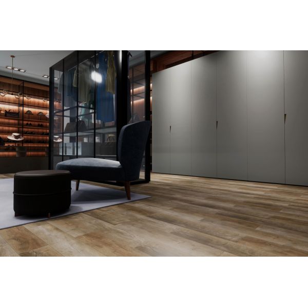 Ethereal Oak SPC Rigid Core Flooring 1220x183mm GKBM DM-W40042