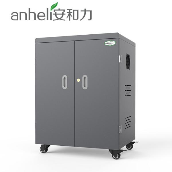 Quality LED Indicator USB Type Tablets Charging Cart 54 Charging Ports Cabinet for sale