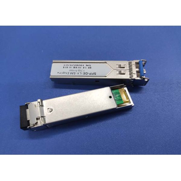 TX1310nm 40KM Fiber Optic Transceiver Module LC SFP 1.25G/S Connector