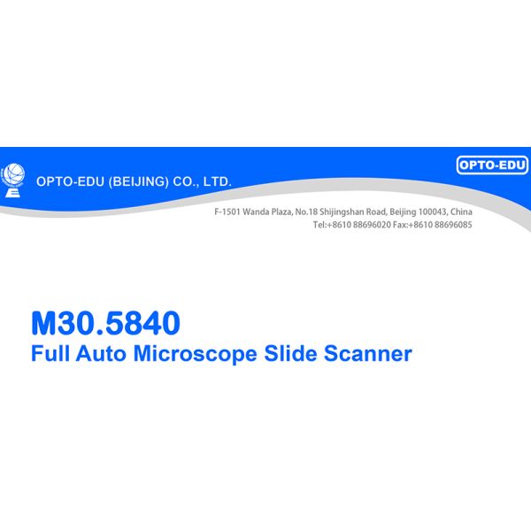 OPTO-EDU M30.5840 Full Auto Microscope Slide Scanner 200 Slides