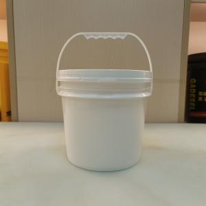 China Polypropylene Plastic Bucket 5 Gallon Pails With Lid Acids Chemical Resistance wholesale