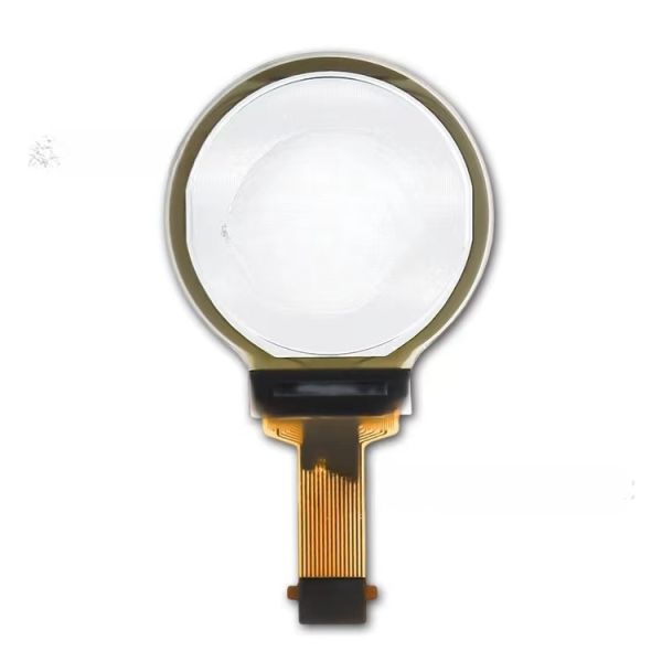 0.75inch 128x128 Round Oled Display Panel SSD1327 Small Oled Screen Connector 15pin SPI I2C Oled Panel