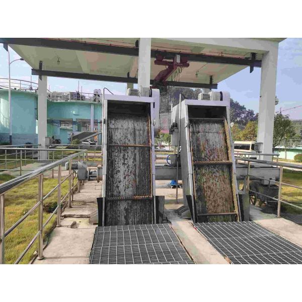 1500mm Mechanical Bar Screen Rotary Solid Liquid Separator