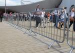Crowd Control Barriers Hot Dipped Galvanized One Male/Female Hook Barriers