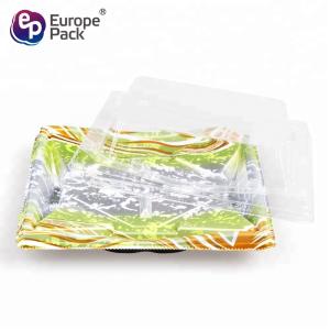 China EPK wholesale fancy printing rectangle disposable sushi container wholesale
