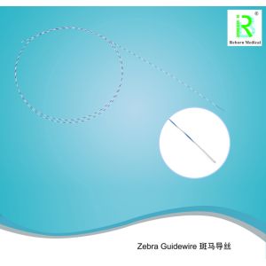 Length 150cm Urology Surgical Nitinol Zebra Guidewire