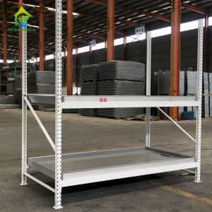 Modern 2 Tier 4X8Ft Mobile Vertical Grow Racks Dripping System