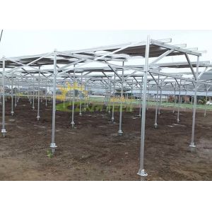 China Anti Rust Solar Panel Mounting Rack , Pv Racking System With Good Stability wholesale