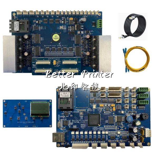 Inkjet Board G5I Gigabit Network Inkjet Printer Kit For UV Flatbed White Ink Pyrography Printer Spurt Draws Printer
