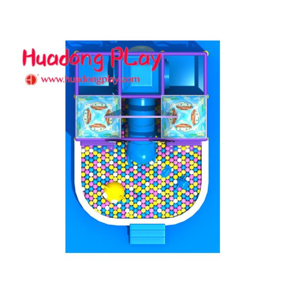 Ocean Series Indoor Play Equipment , Indoor Play Area Equipment Astm Standard