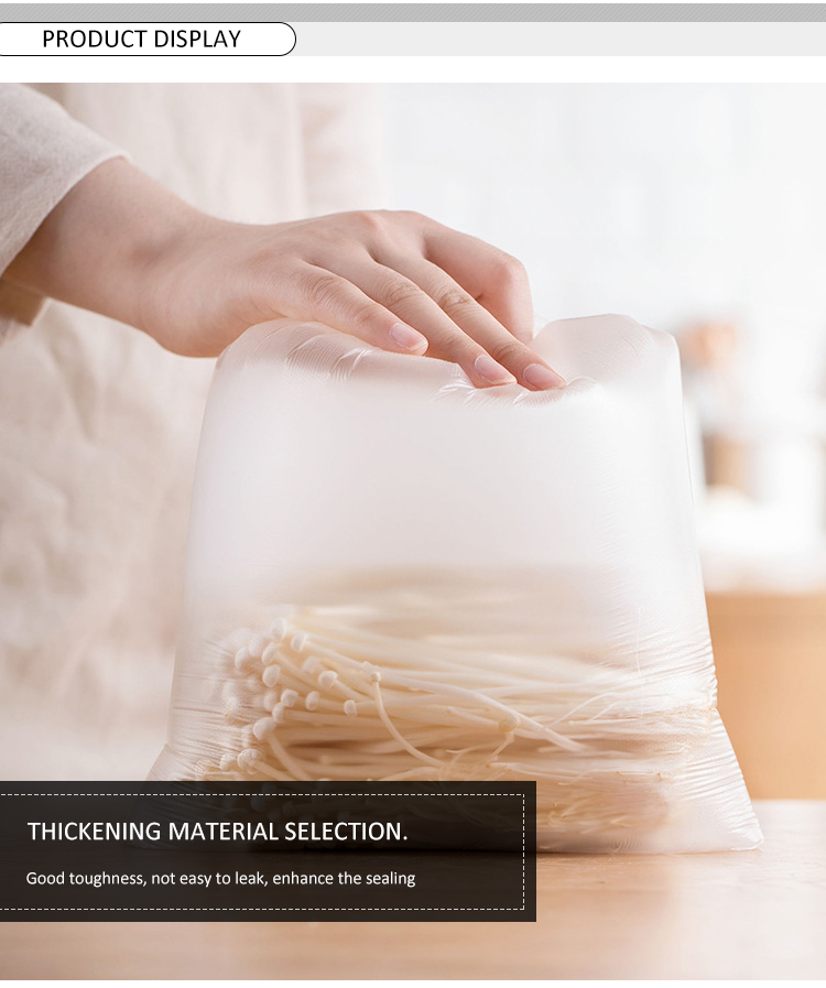 Plastic Produce Bags Roll 5-40 Mic Thickness Ideal For Bread Fruit And Veg Bags On A Roll