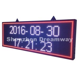 China SMD3535 P 10 Outdoor LED Moving Message Display / 6,000 nits LED Moving Display Sign on sale