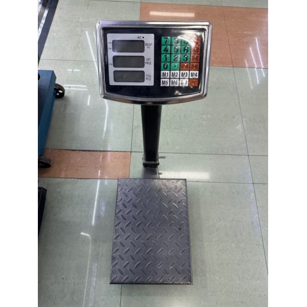 ABS Environmental Protection Material Digital Platform Electronic Bench Scale with Rechargeable Battery and LCD Display