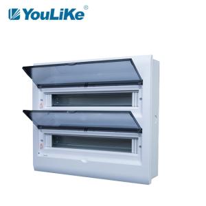 China Flush Mount Enclosure MCB Electrical Distribution Box With Din Rail wholesale