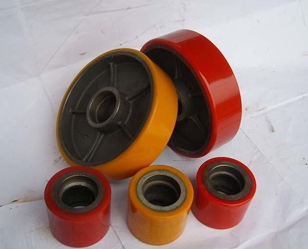 Quality Polyurethane Transport Beam Trolley Wheels 1.5T for sale