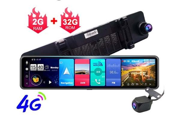 Quality 12 Inch Android 8.1 ADAS Mirror Dash Camera for sale