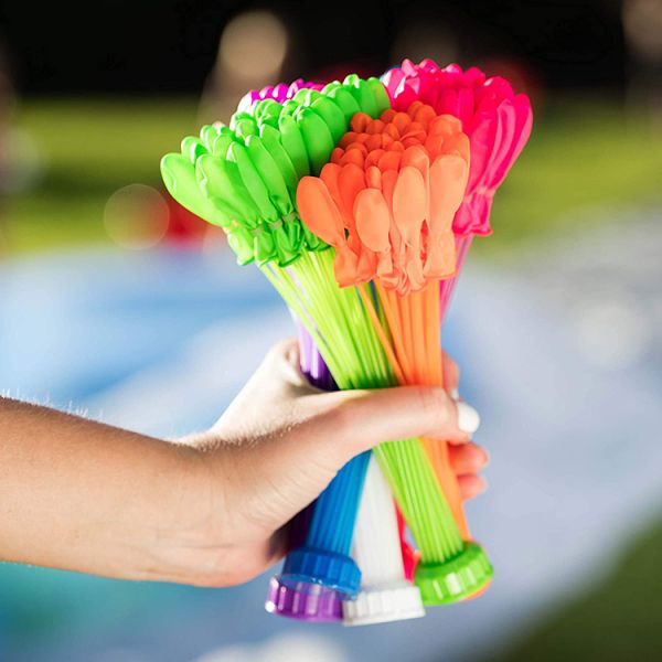 350 Rapid-Fill Crazy Color Water Balloons 10 Pack Make a Splash at Your Outdoor Party