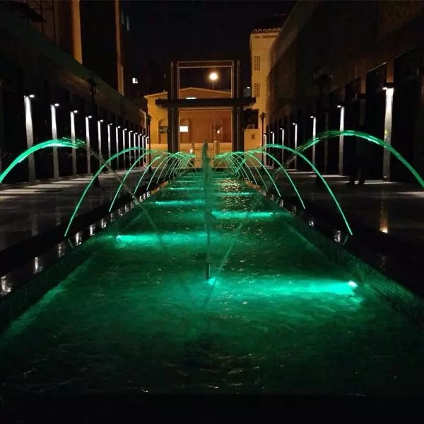 4m Distance 10000 L/H 20mm Laminar Fountain Nozzle