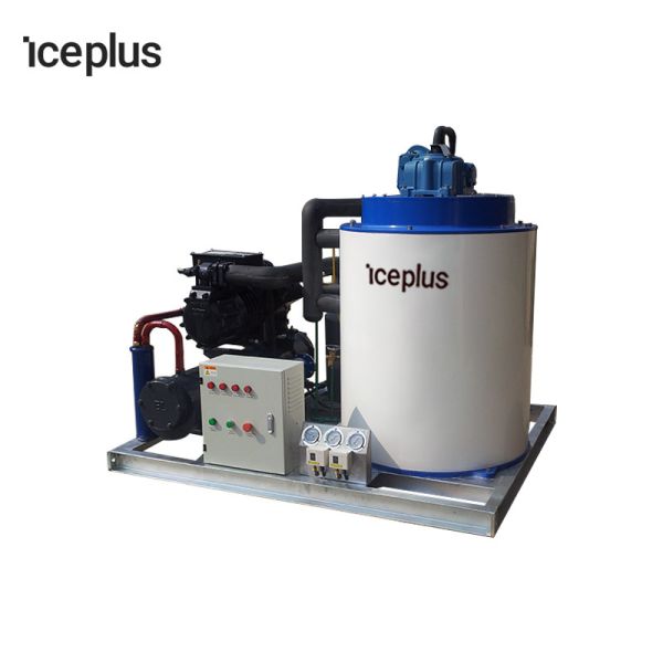 Sea Water Flake Ice Machine High Efficiency Ice Flake Maker Machine