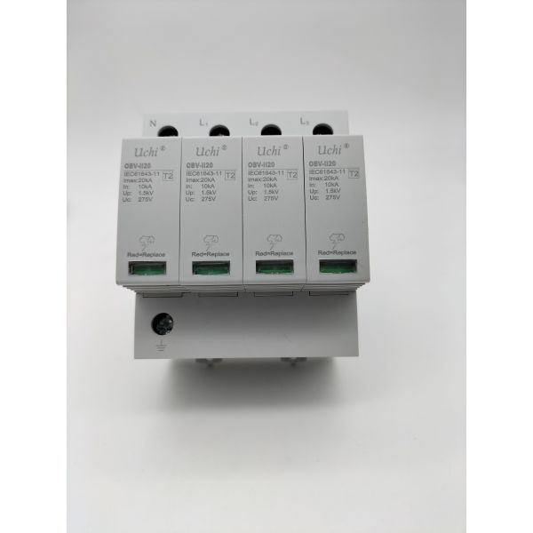 China 4P 275V 20KA Surge Protection Device For Power System wholesale