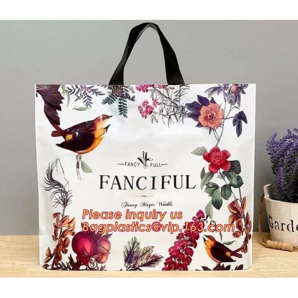 best selling biodegradable soft loop handle bag with EN13432 BPI OK compost Home ASTM D6400 certificates,bagease,bagplas