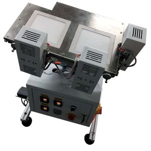 Manua RFID Inlay Sheet Collator And Bonder With Temperature Control System