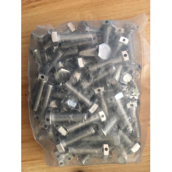 GB/T32.1 Coarse Thread Hex Head Bolts With Wire Holes Locking