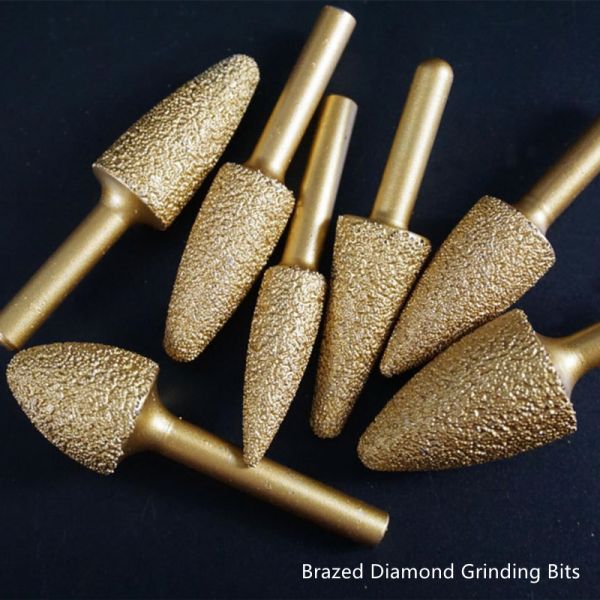 6mm Brazed Diamond Tools For Iron Casting Granite Marble Grinding